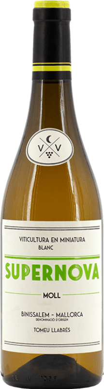 Envio grátis | Vinho branco Ca'n Verdura Supernova Moll Crianza I.G.P. Vi de la Terra de Mallorca Maiorca Espanha 75 cl