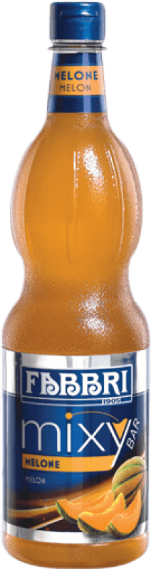 Envio grátis | Concentrado para Cocktail Fabbri Mixybar Melón Melone Itália 1 L Sem Álcool