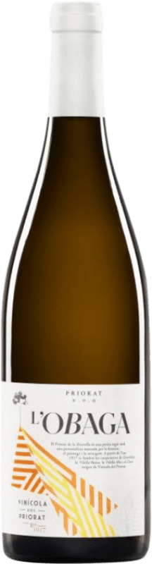 19,95 € Бесплатная доставка | Белое вино Vinícola del Priorat L'Obaga Blanc de Negres D.O.Ca. Priorat