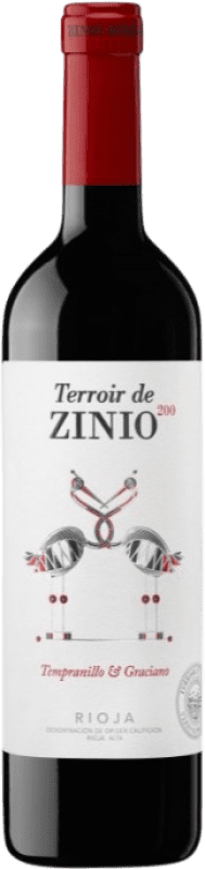 8,95 € | Красное вино Patrocinio Zinio 200 Tempranillo & Graciano D.O.Ca. Rioja Ла-Риоха Испания Tempranillo, Graciano 75 cl