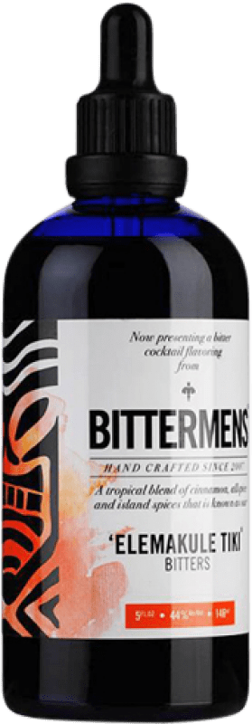 Envio grátis | Schnapps Bittermens Elemakule Tiki Estados Unidos Garrafinha 15 cl Envio grátis | Schnapps Bittermens Elemakule Tiki Estados Unidos Garrafinha 15 cl