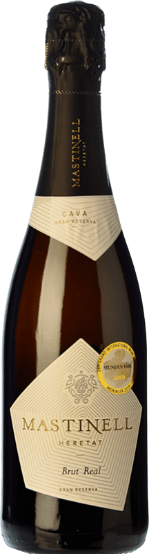 19,95 € Free Shipping | White sparkling MasTinell Real Heretat Brut Grand Reserve D.O. Cava