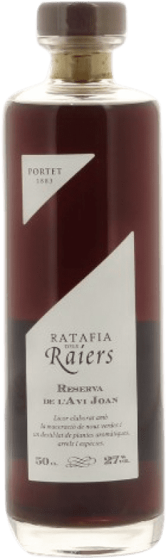 Envío gratis | Licores Portet Ratafia dels Raiers l'Avi Joan Reserva Cataluña España Botella Medium 50 cl