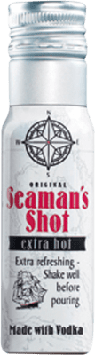 Vodca Waldemar Behn Seaman's Shot Extra Hot Garrafa Miniatura 4 cl