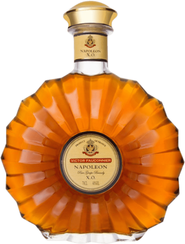 Envio grátis | Brandy Conhaque Victor Fauconnier Napoleón X.O. França 70 cl