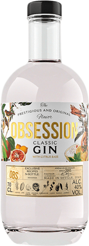 17,95 € | 金酒 Gin Andalusí Obsession 经典 法国 70 cl