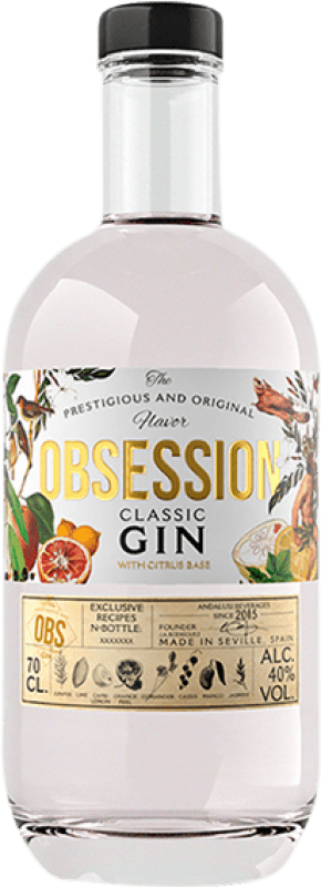 Envoi gratuit | Gin Andalusí Obsession Classic France 70 cl