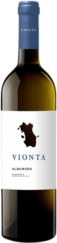 Envío gratis | Vino blanco Vionta D.O. Rías Baixas Galicia España Albariño 75 cl