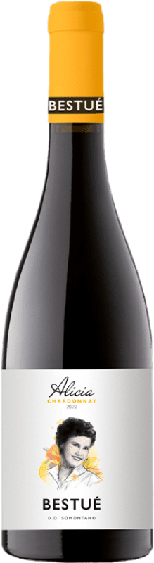 Free Shipping | White Wine Otto Bestué Sobre Lías — On the Lees D.O. Somontano Aragon Spain Chardonnay 75 cl