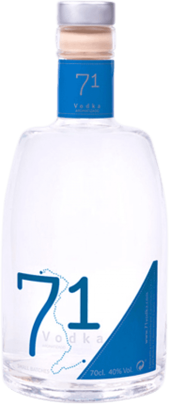 Envío gratis | Vodka Carmelitano 71 Vodka Premium España 70 cl