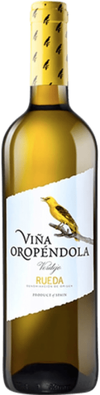 10,95 € Бесплатная доставка | Белое вино Iberian Viña Oropéndola молодое D.O. Rueda