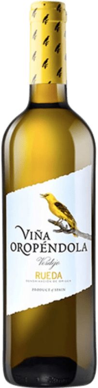 6,95 € Envio grátis | Vinho branco Iberian Viña Oropéndola Jovem D.O. Rueda