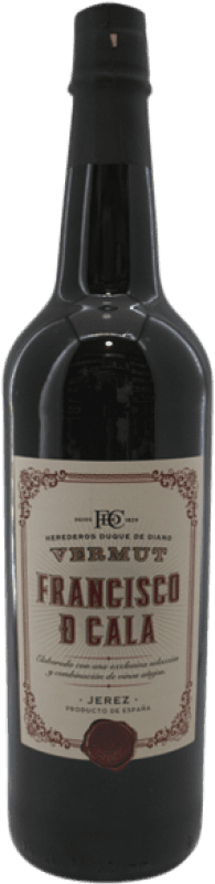 Бесплатная доставка | Вермут Francisco de Cala Clásico D.O. Jerez-Xérès-Sherry Андалусия Испания 75 cl