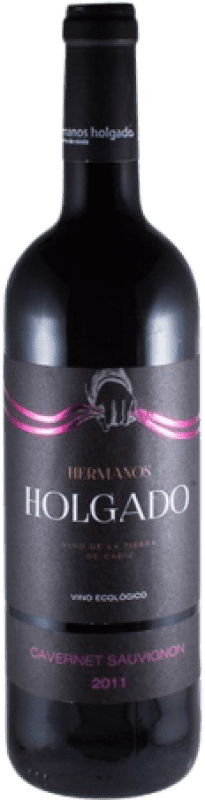 免费送货 | 红酒 Hermanos Holgado 橡木 I.G.P. Vino de la Tierra de Cádiz 安达卢西亚 西班牙 Cabernet Sauvignon 75 cl