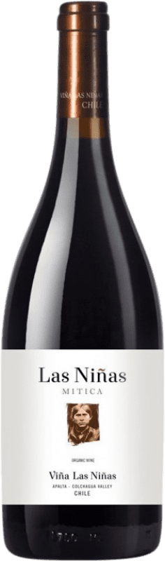 Free Shipping | Red wine Viña Las Niñas Mítica Chile Merlot, Syrah, Cabernet Sauvignon, Mourvèdre 75 cl