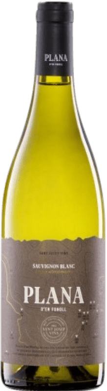 9,95 € Free Shipping | White wine Sant Josep Plana d'en Fonoll D.O. Catalunya Catalonia Spain Sauvignon White Bottle 75 cl