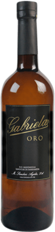 21,95 € | Fortified wine Sánchez Ayala Gabriela Oro D.O. Manzanilla-Sanlúcar de Barrameda Andalusia Spain Palomino Fino 75 cl