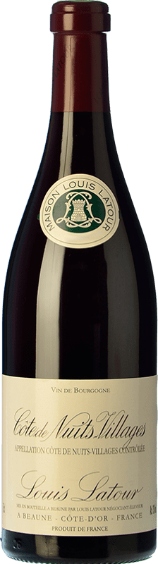 27,95 € | Red wine Louis Latour A.O.C. Côte de Nuits-Villages Burgundy France Pinot Black Bottle 75 cl