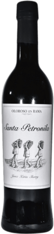 Envoi gratuit | Vin Fortifié Santa Petronila Oloroso, Fino en Rama — Non Filtré D.O. Jerez-Xérès-Sherry Andalousie Espagne Palomino Fino Bouteille Medium 50 cl