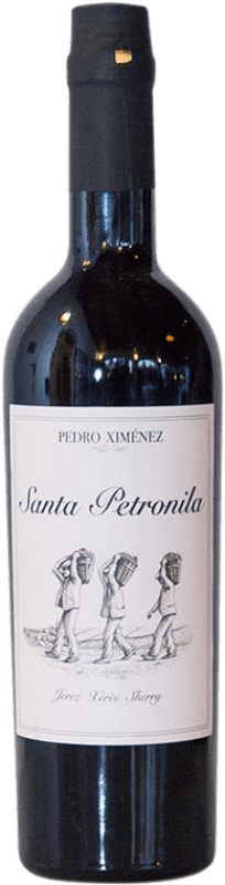 Бесплатная доставка | Креплёное вино Santa Petronila Fino en Rama — Фино Эн Рама D.O. Jerez-Xérès-Sherry Андалусия Испания Pedro Ximénez Средняя бутылка 50 cl