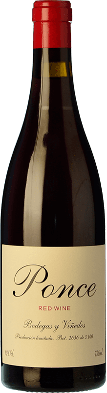 49,95 € | Red wine Ponce D.O. Manchuela Castilla la Mancha Spain Bobal, Moravia Agria Bottle 75 cl
