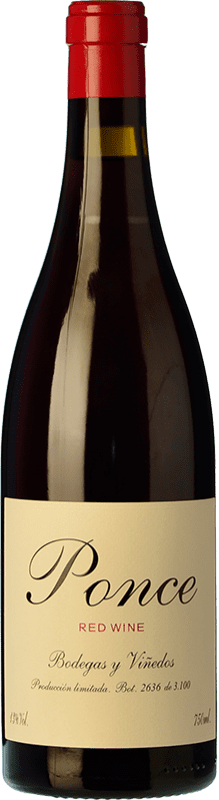 Kostenloser Versand | Rotwein Ponce D.O. Manchuela Kastilien-La Mancha Spanien Bobal, Moravia 75 cl
