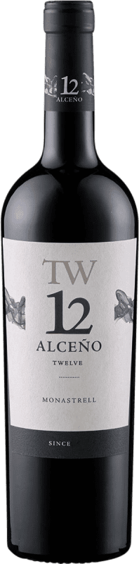 Free Shipping | Red wine Alceño Monastrell 12 D.O. Jumilla Region of Murcia Spain Syrah, Monastrell 75 cl