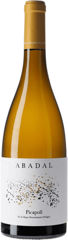 12,95 € Free Shipping | White wine Masies d'Avinyó Abadal D.O. Pla de Bages Spain Picapoll Bottle 75 cl
