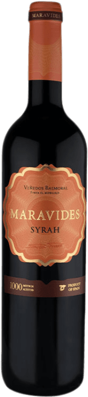 Free Shipping | Red Wine Balmoral Maravides Crianza — Aged I.G.P. Vino de la Tierra de Castilla Castilla la Mancha Spain Syrah — Shiraz 75 cl
