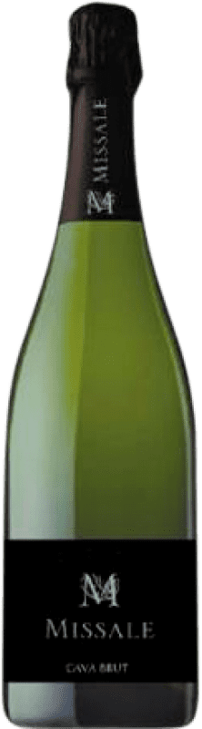 Free Shipping | White Sparkling Wine Missale D.O. Cava Catalonia Spain Macabeo, Xarel·lo, Parellada 75 cl