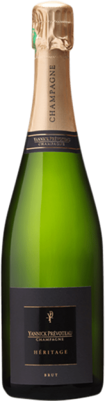 Free Shipping | White sparkling Yannick Prévoteau Héritage A.O.C. Champagne Champagne France Pinot Black, Chardonnay, Pinot Meunier 75 cl