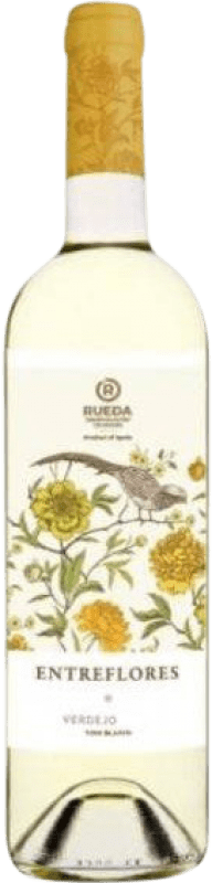 5,95 € 送料無料 | 白ワイン Príncipe de Viana Entreflores D.O. Rueda