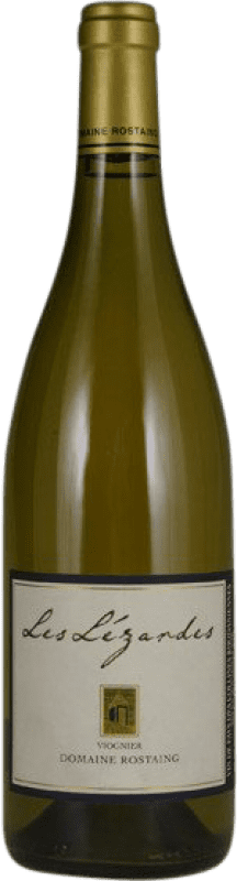 Бесплатная доставка | Белое вино Rostaing Les Lézardes Blanc I.G.P. Collines Rhodaniennes Рона Франция Viognier 75 cl