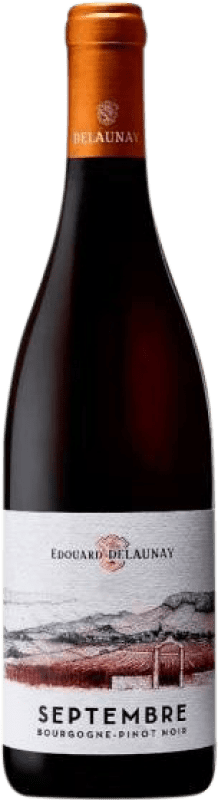 Free Shipping | Red wine Edouard Delaunay Septembre A.O.C. Bourgogne Burgundy France Pinot Black 75 cl