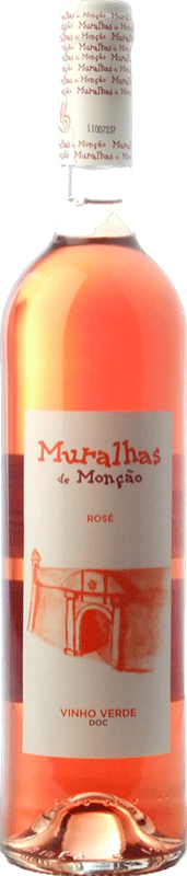 免费送货 | 玫瑰酒 Regional de Monçao Muralhas de Monçao Rosé I.G. Vinho Verde Vinho Verde 葡萄牙 Pedral, Albariño 75 cl