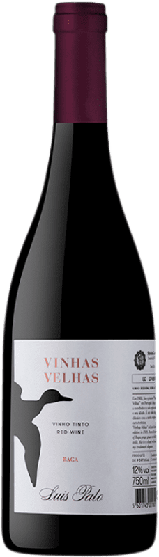 Kostenloser Versand | Rotwein Luis Pato VV Vinhas Velhas — Alte Reben Crianza — Kurze Fassreifung I.G. Beiras Beiras Portugal Baga 75 cl