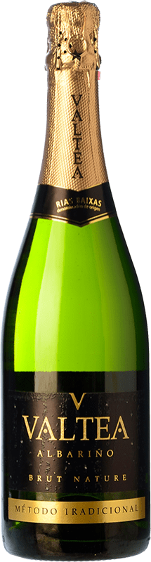 Spedizione Gratuita | Spumante bianco Valtea Brut Nature D.O. Rías Baixas Galizia Spagna Albariño 75 cl