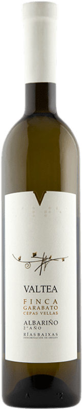 Free Shipping | White wine Valtea Finca Garabato Aged D.O. Rías Baixas Galicia Spain Albariño 75 cl