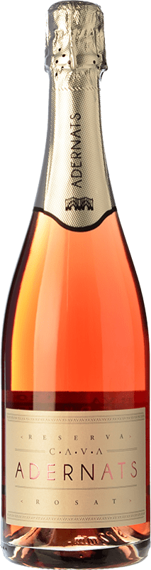 13,95 € | Rosé sparkling Adernats Rosat Brut Reserva D.O. Cava Spain Trepat Bottle 75 cl