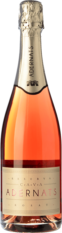 13,95 € | Rosé sparkling Adernats Rosat Brut Reserve D.O. Cava Spain Trepat Bottle 75 cl