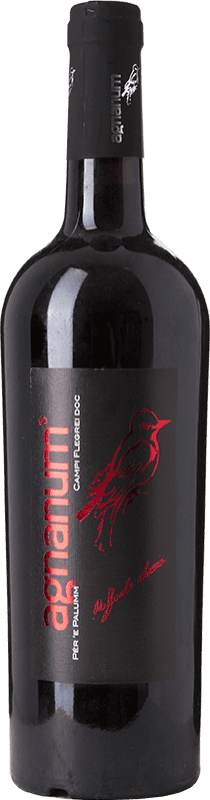 Free Shipping | Red wine Agnanum Per'e Palumm D.O.C. Campi Flegrei Campania Italy Piedirosso 75 cl