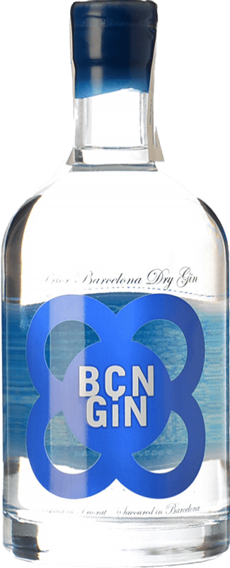 Free Shipping | Gin Aguavida Llops BCN Gin D.O. Catalunya Catalonia Spain 70 cl