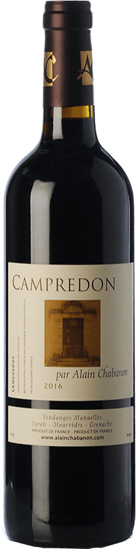 Free Shipping | Red wine Alain Chabanon Campredon Young I.G.P. Vin de Pays Languedoc Languedoc France Syrah, Grenache, Monastrell 75 cl