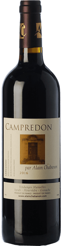Envio grátis | Vinho tinto Alain Chabanon Campredon Jovem I.G.P. Vin de Pays Languedoc Languedoc França Syrah, Grenache, Monastrell Biológico 75 cl