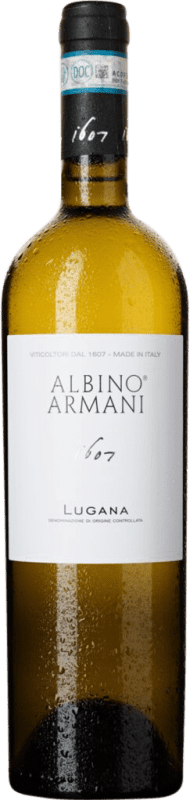 Бесплатная доставка | Белое вино Albino Armani D.O.C. Lugana Венето Италия Trebbiano di Lugana 75 cl