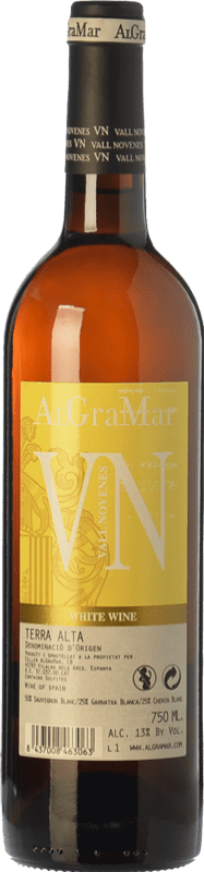 6,95 € | 白酒 Algramar Vall Novenes Blanc D.O. Terra Alta 加泰罗尼亚 西班牙 Grenache White, Sauvignon White, Chenin White 75 cl