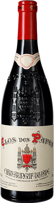 免费送货 | 红酒 Clos des Papes Rouge A.O.C. Châteauneuf-du-Pape 罗纳 法国 Syrah, Grenache Tintorera, Mourvèdre 75 cl