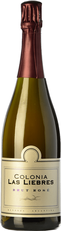 22,95 € | 玫瑰气泡酒 Altos Las Hormigas Colonia Las Liebres Rosé Brut Nature I.G. Mendoza 门多萨 阿根廷 Bonarda 75 cl