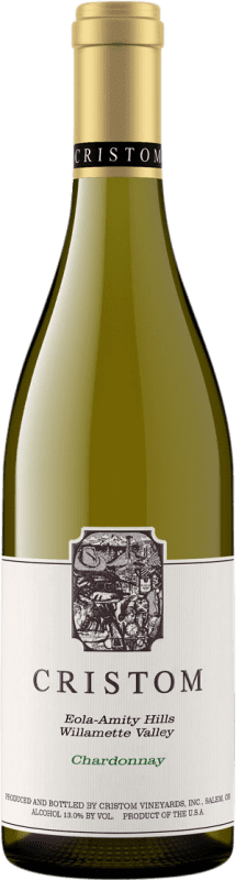 送料無料 | 白ワイン Cristom Estate Eola-Amity Hills I.G. Villamette Valley オレゴン アメリカ Chardonnay 75 cl