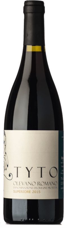 18,95 € | Red wine Antonelli Superiore Tyto D.O.C. Cesanese di Olevano Romano Lazio Italy Cesanese 75 cl